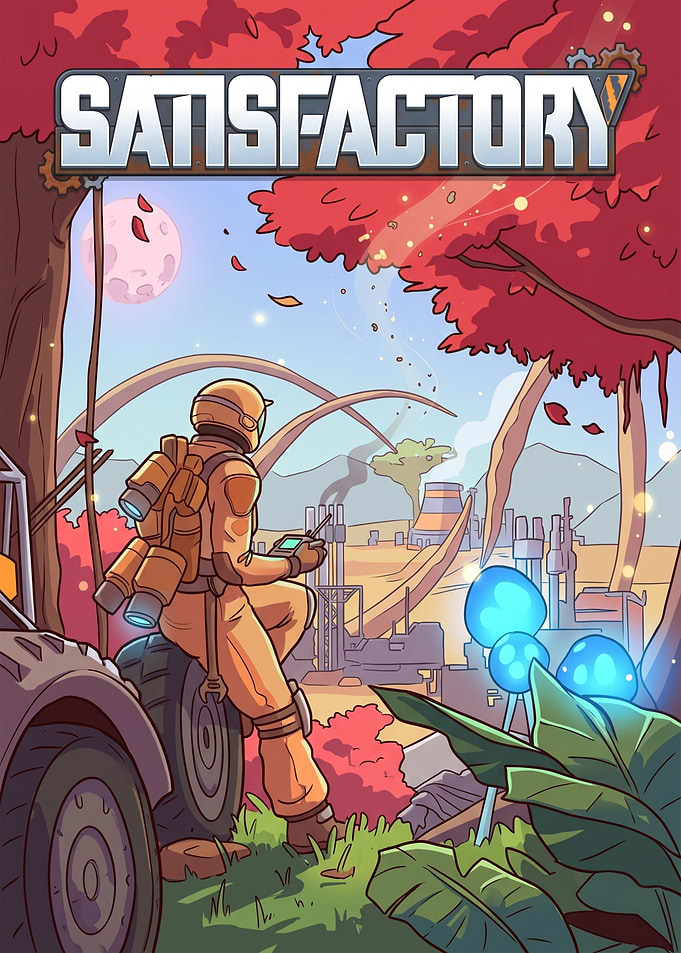Satisfactory Gaming Art