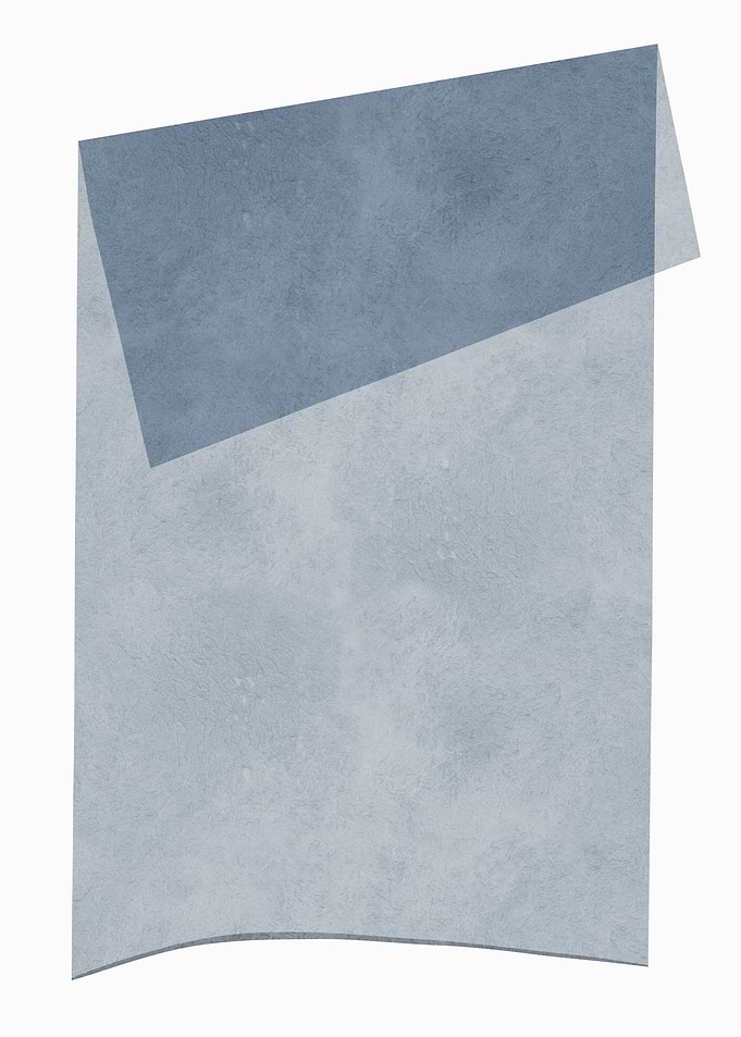 Abstract Blue Overlay