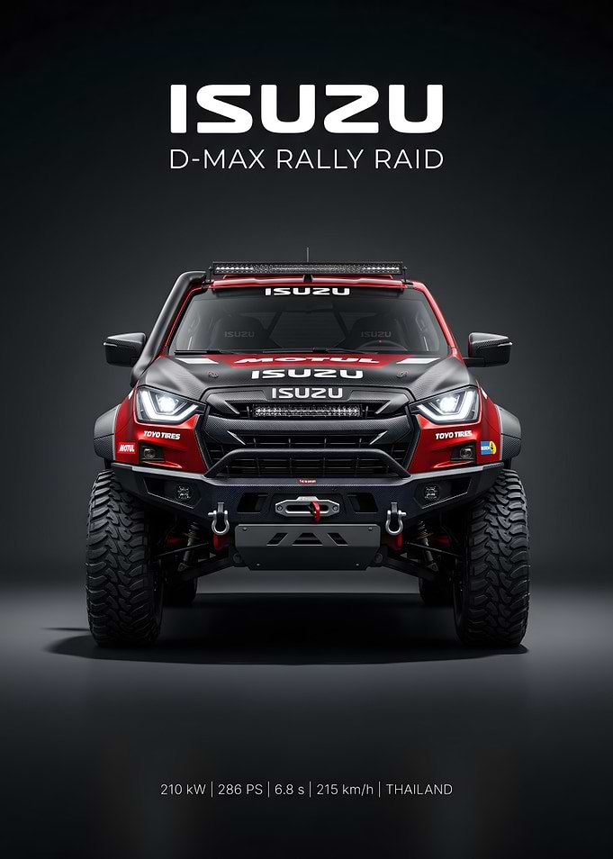 Isuzu D-Max Rally Raid Truck