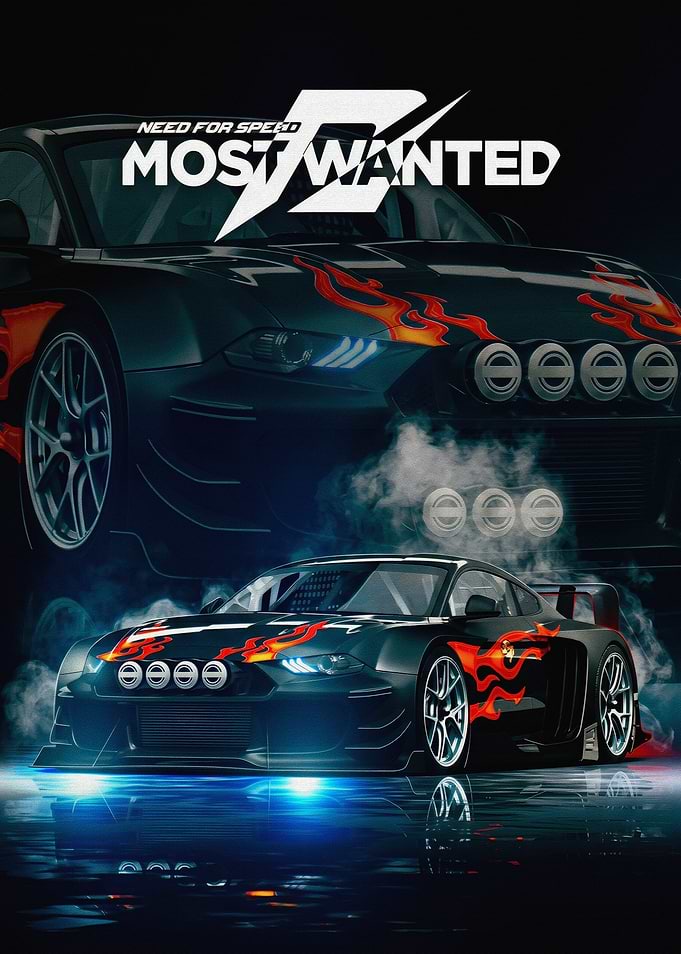 Need for Speed Most Wanted Car Poster