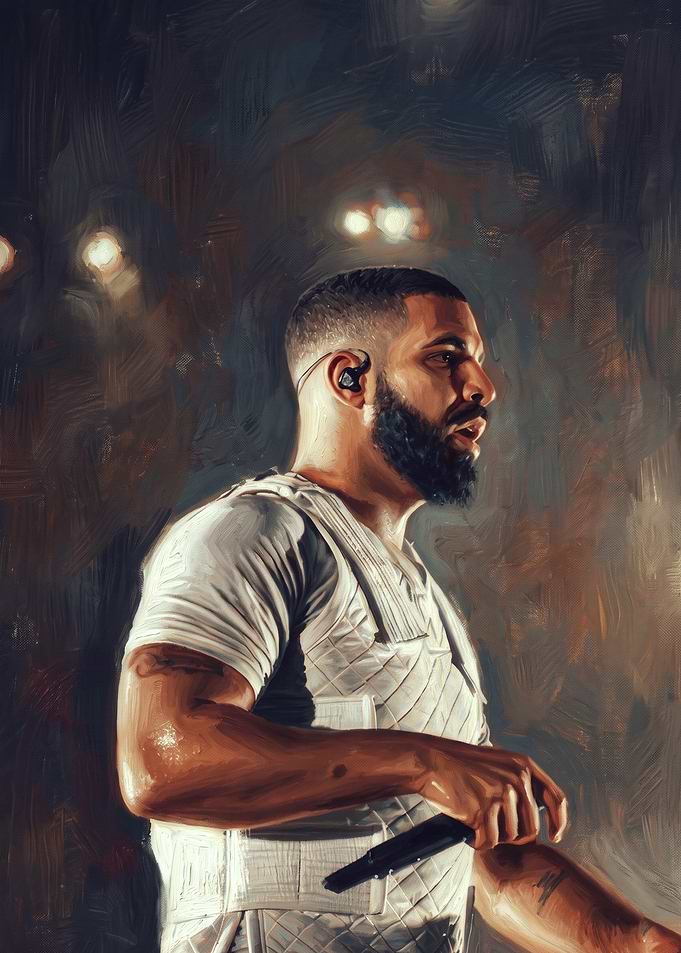 Drake Performing on Stage