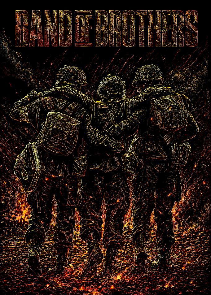 Band of Brothers Poster