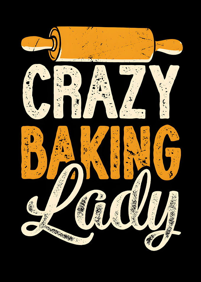 Crazy Baking Lady poster