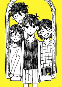 Four friends in a frame
