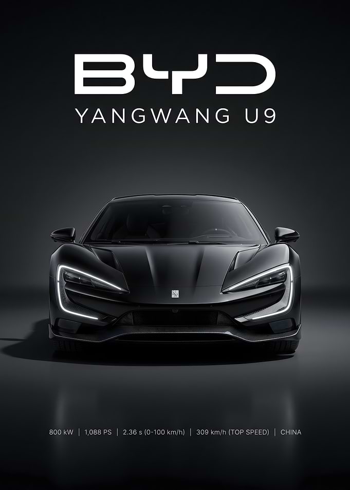 BYD Yangwang U9 Electric Supercar