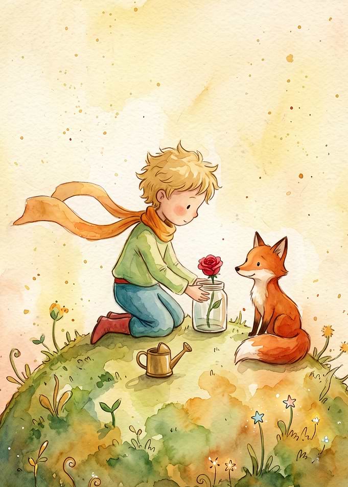 The Little Prince and the Fox