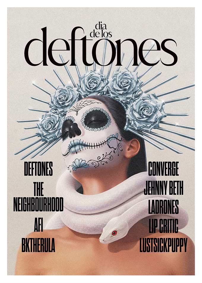 Deftones Dia de los Muertos Poster
