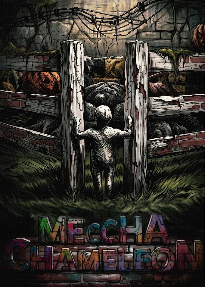 Meccha Chameleon Poster