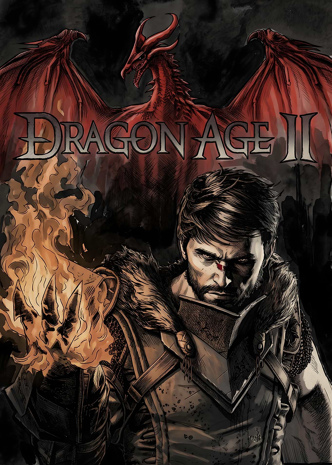 Dragon Age II Cover Art