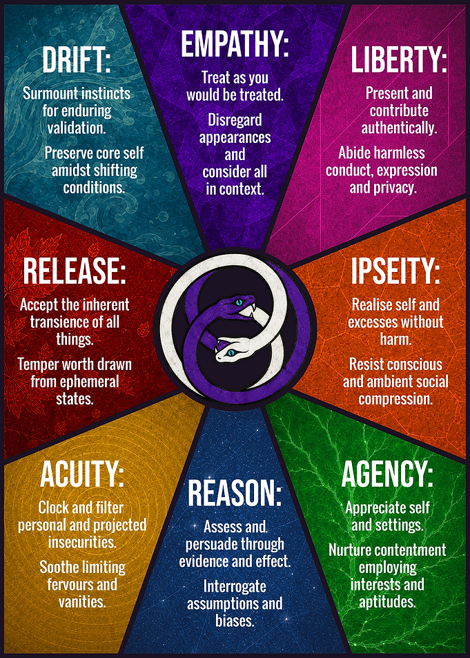 Morality in 100 Words and 666 Characters