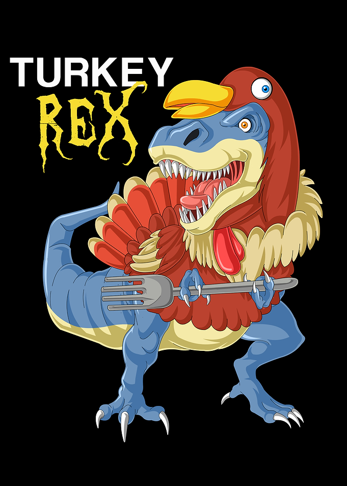 Turkey Rex Dinosaur Thanksgiving
