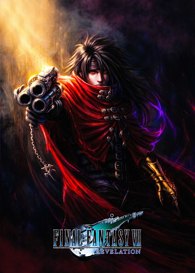 Final Fantasy VII Vincent Valentine Artwork
