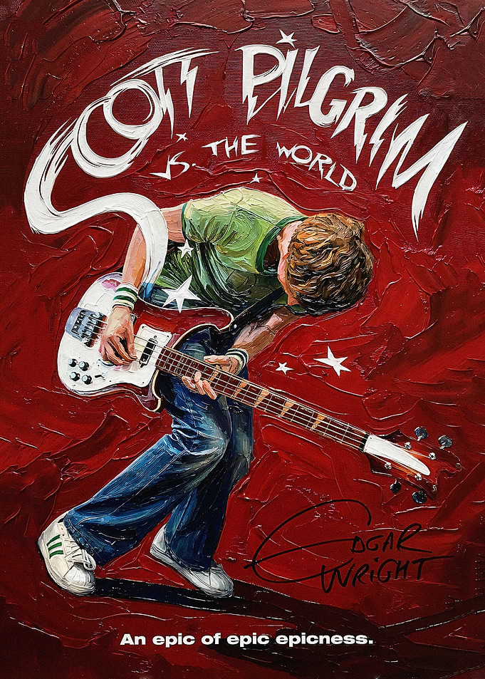 Scott Pilgrim vs. The World Poster