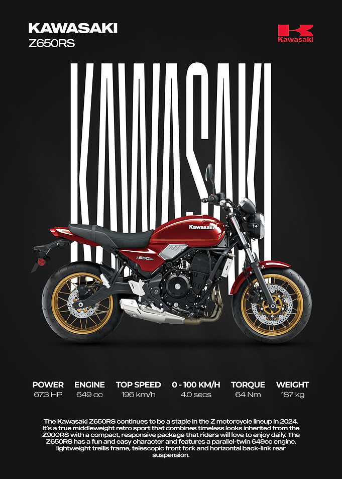 Kawasaki Z650RS Retro Sport Motorcycle