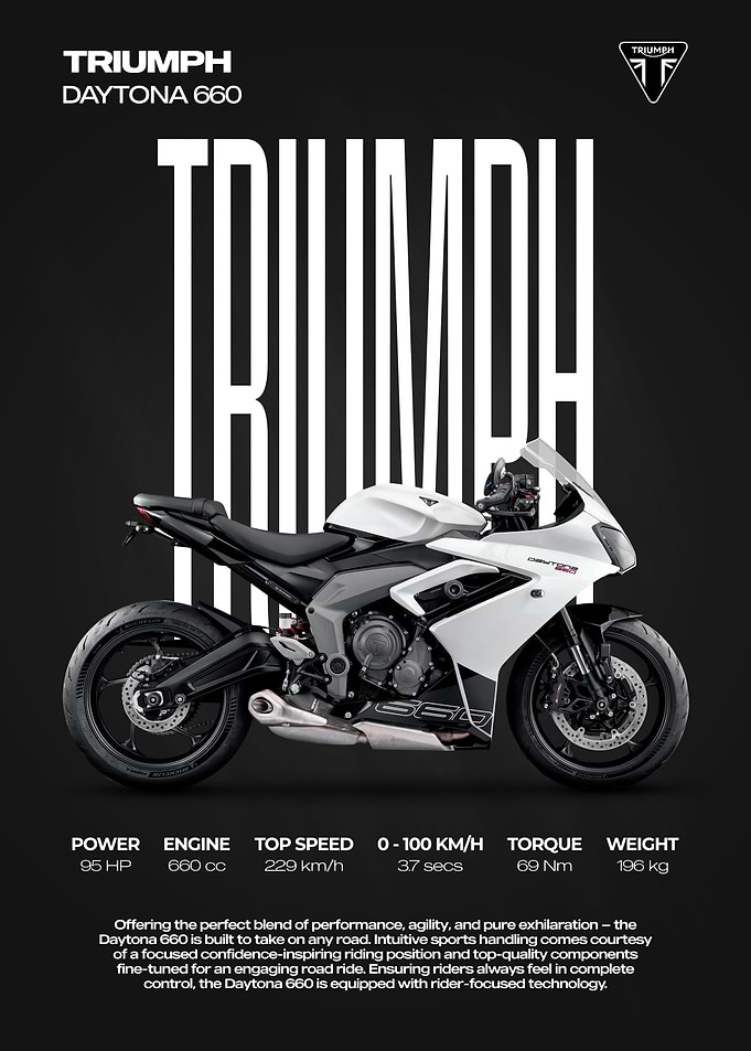 Triumph Daytona 660 Motorcycle
