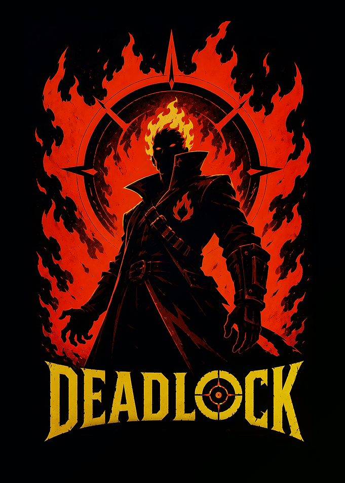 Deadlock Fiery Character Art