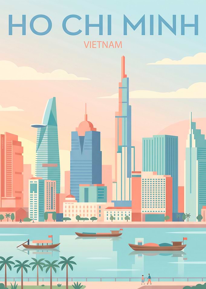Ho Chi Minh City Skyline