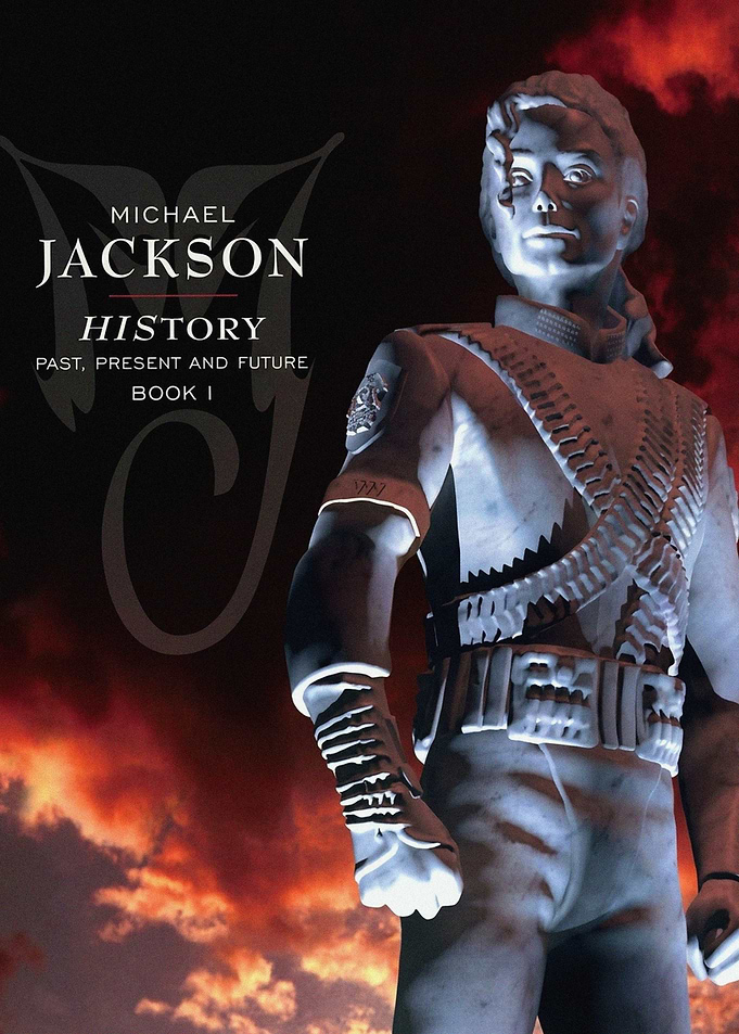 Michael Jackson History Book Cover