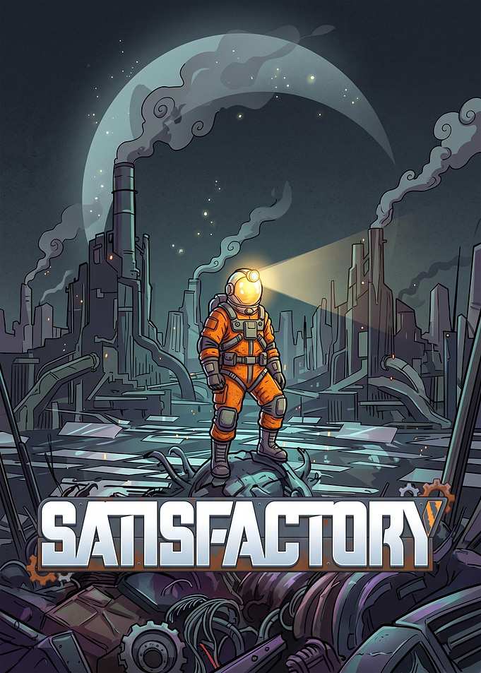 Satisfactory Game Art