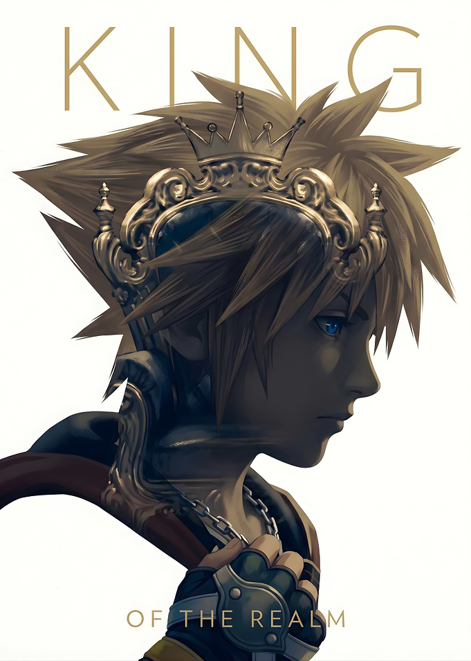 Kingdom Hearts Sora King of the Realm
