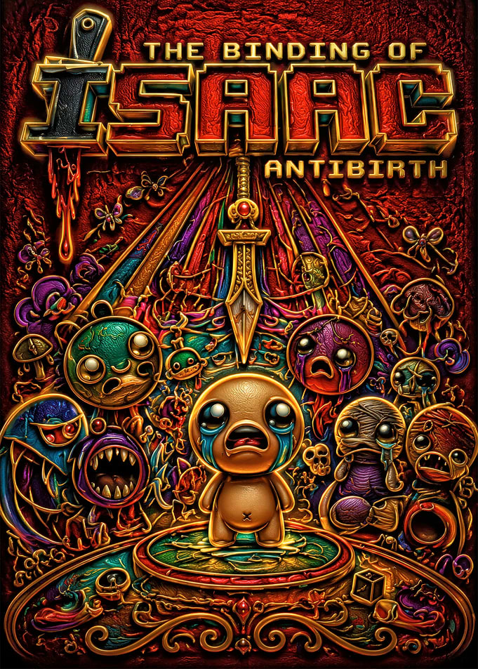 The Binding of Isaac: Antibirth Game Art