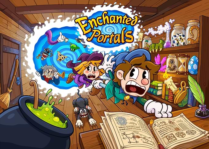 Enchanted Portals Game Art