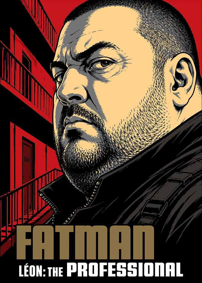 Fatman Leon The Professional Poster