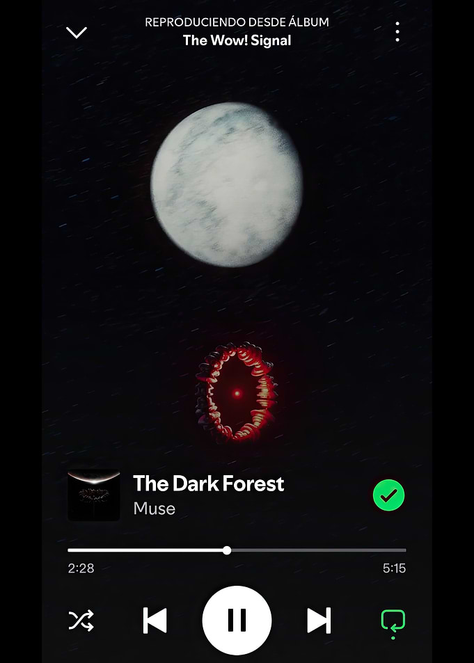 Muse The Dark Forest Album Art