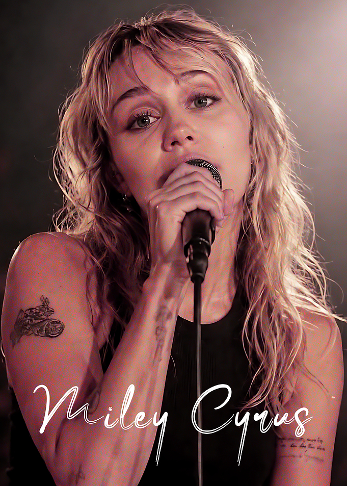 Miley Cyrus Performing Live
