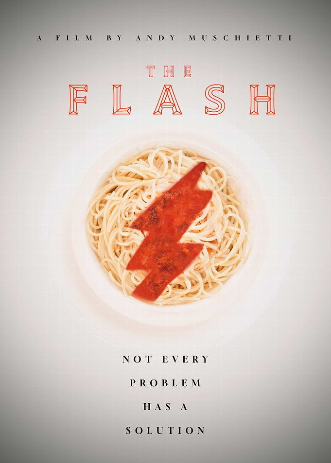 The Flash Spaghetti Poster