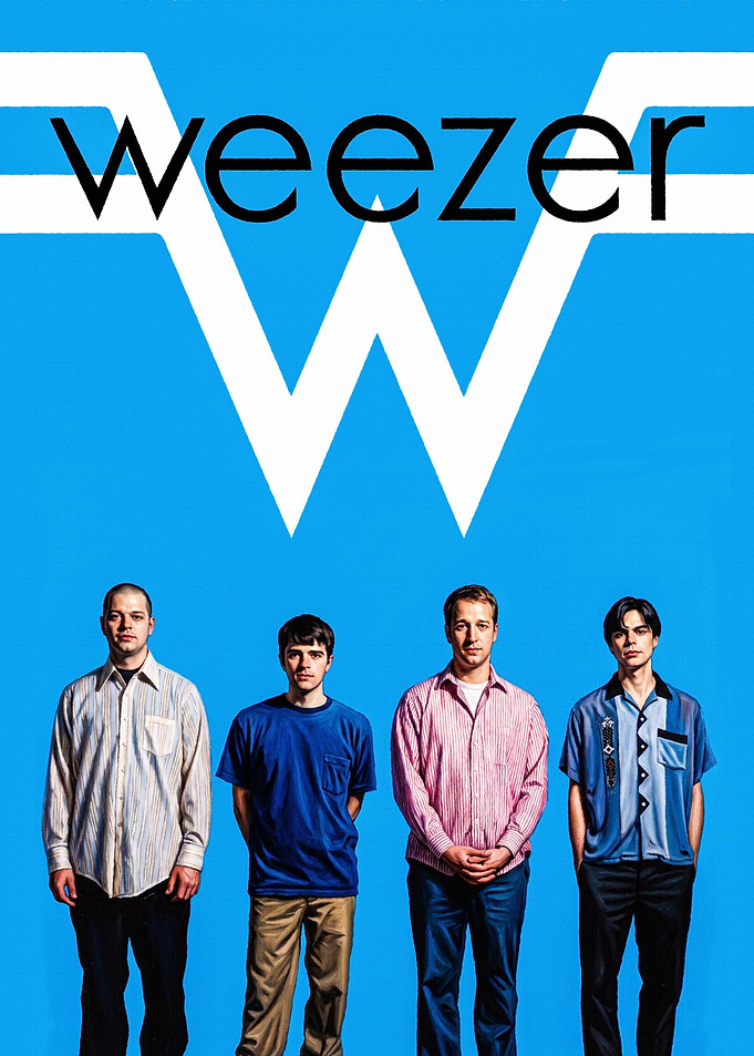 Weezer Blue Album Cover