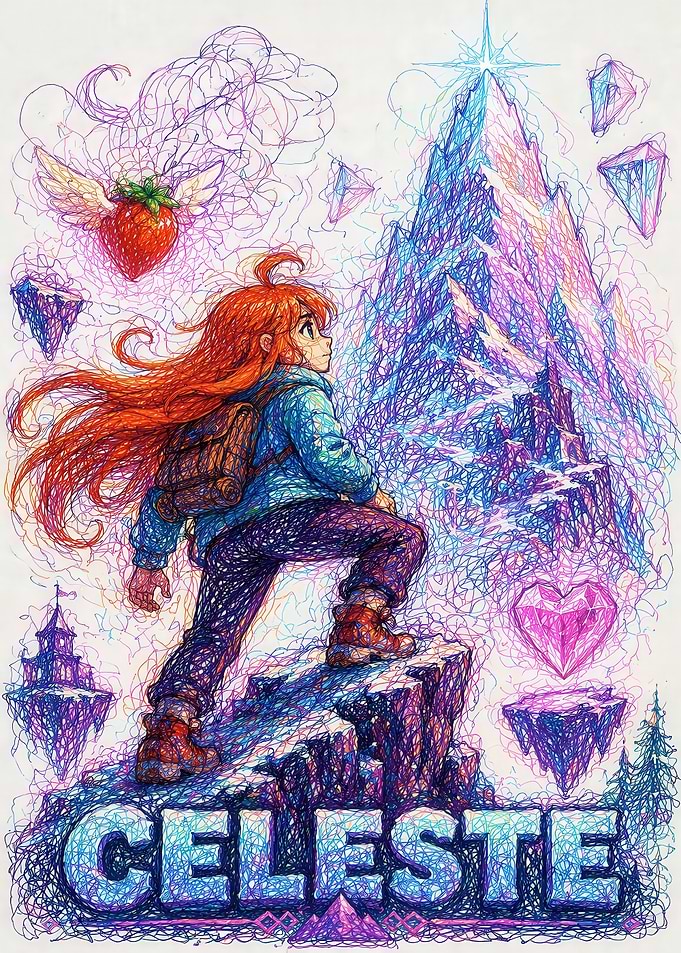 Celeste Game Poster