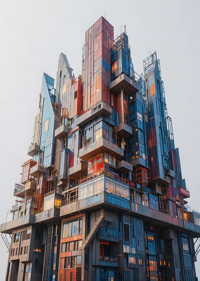 Futuristic Skyscraper Architecture