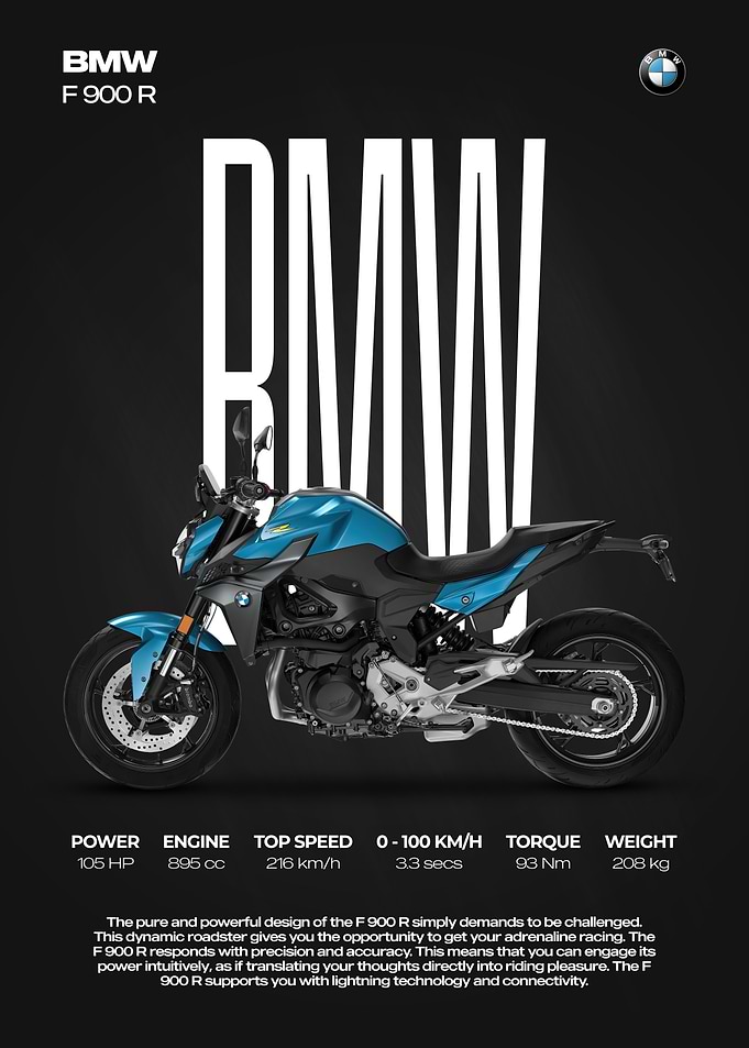 BMW F 900 R Motorcycle
