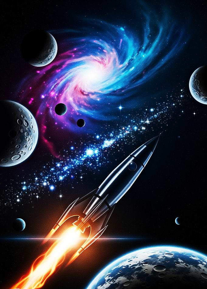 Rocket to the Galaxy