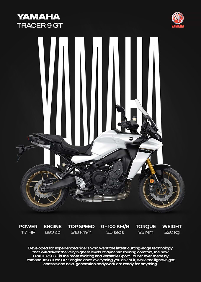 Yamaha Tracer 9 GT Motorcycle