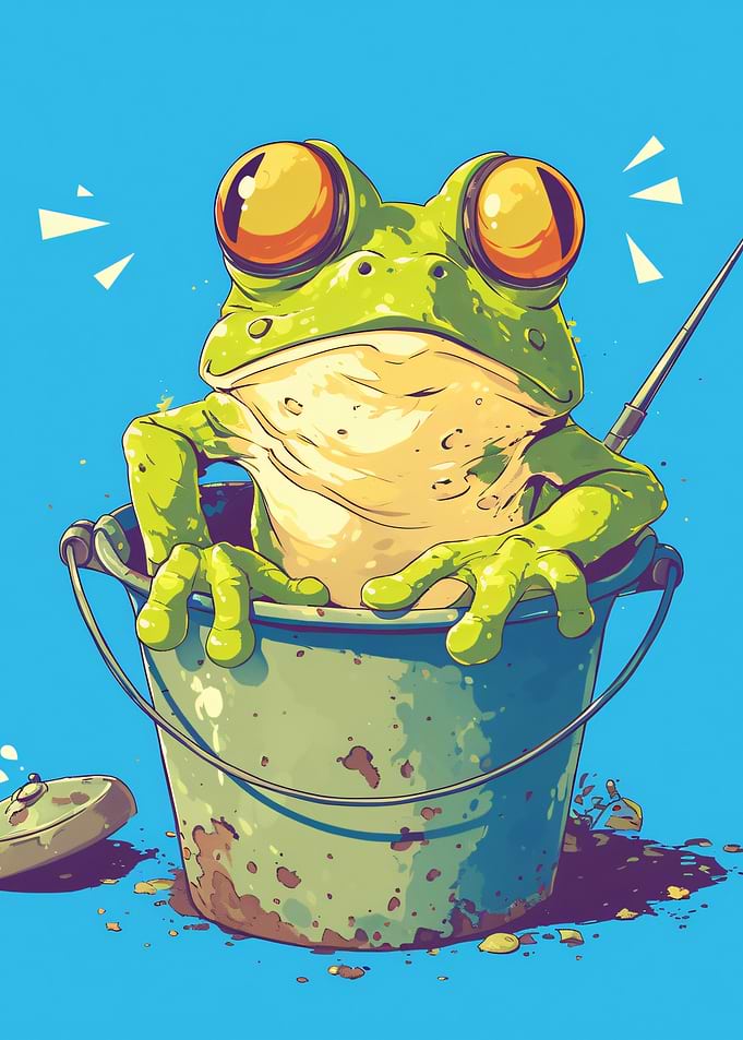 Frog in a Bucket