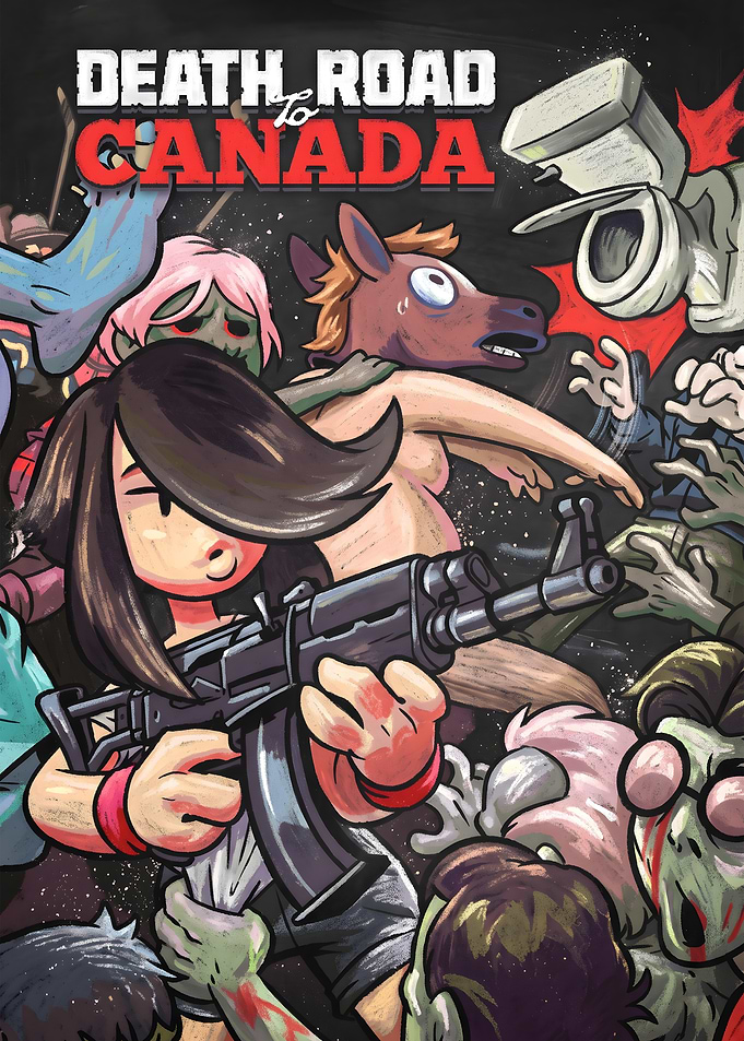 Death Road to Canada Game Art