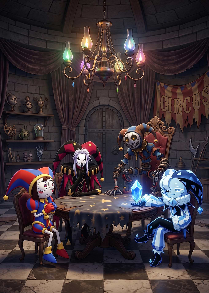 TADC Circus Jester Gathering