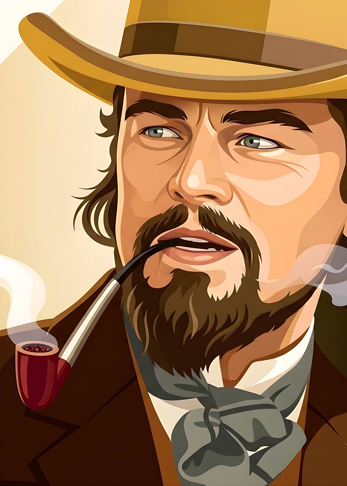 DJANGGO UNCHAINED : LEONARDO DI CAPRIO