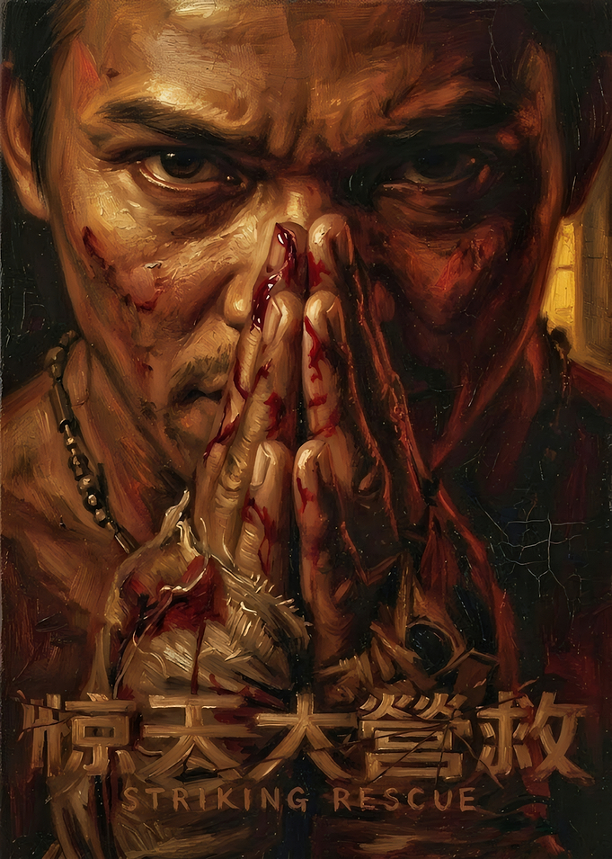 Striking Rescue Movie Poster Art