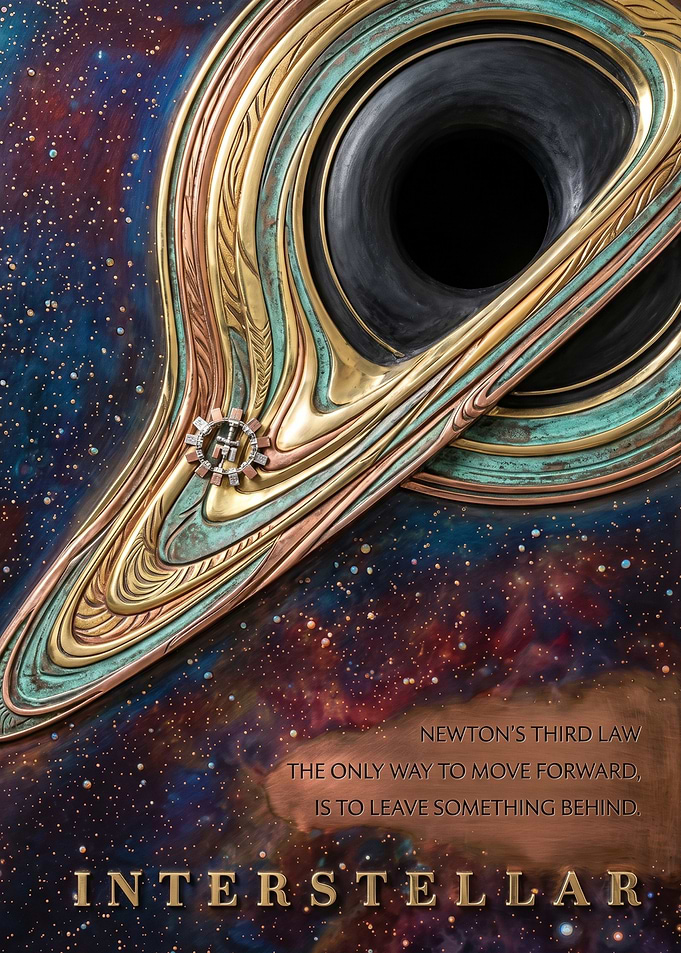 Interstellar Black Hole Art