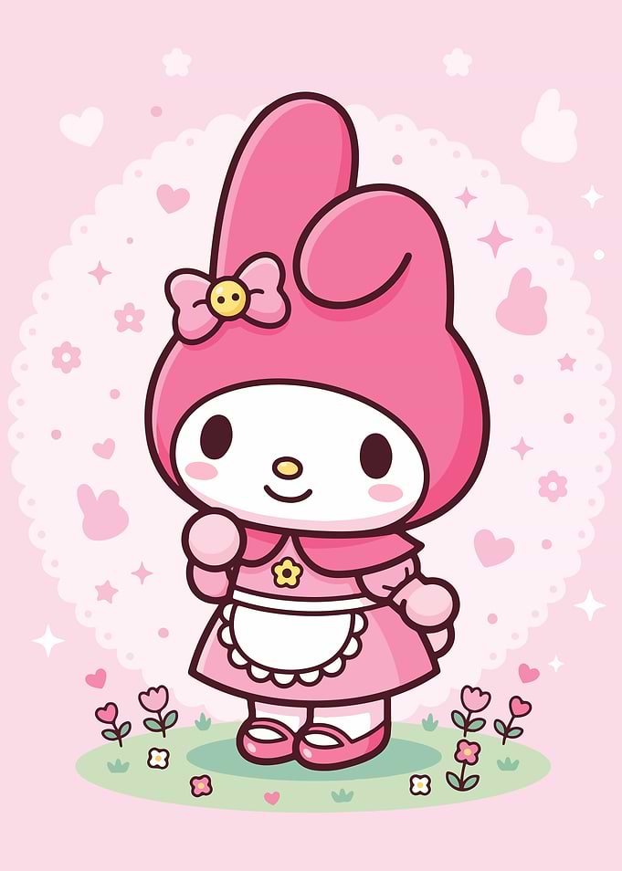 My Melody in a Pink Dress