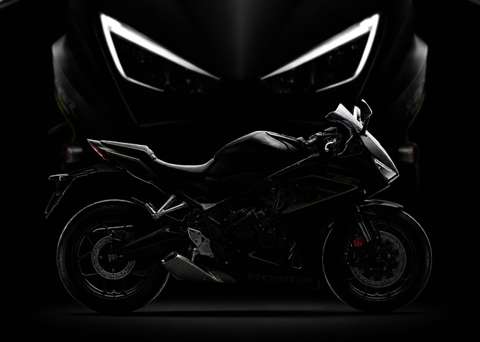 Black Honda CBR 650R
