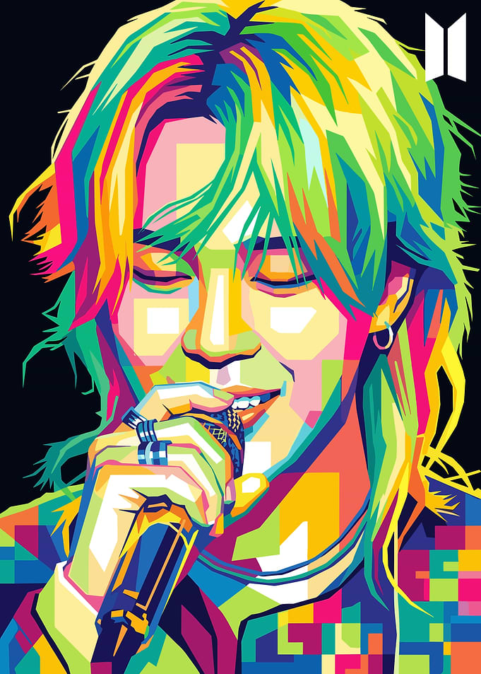 BTS Park Jimin Pop Art
