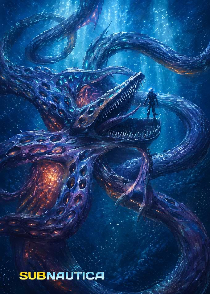 Subnautica Game Poster