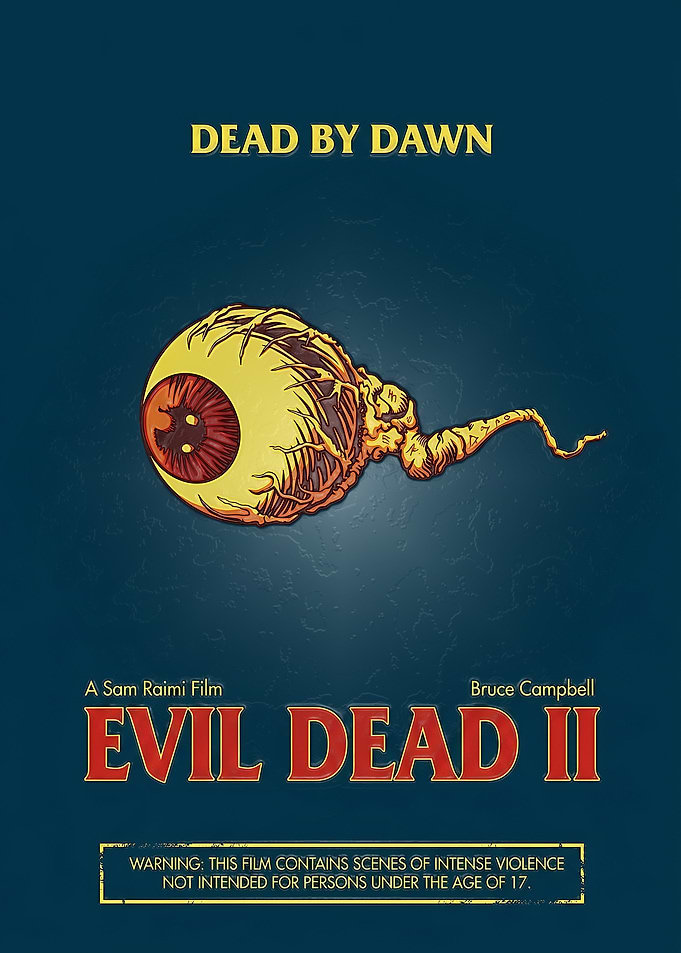 Evil Dead II Movie Poster