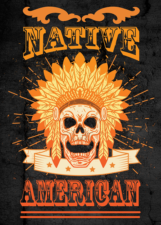 Native American Skull Headdress