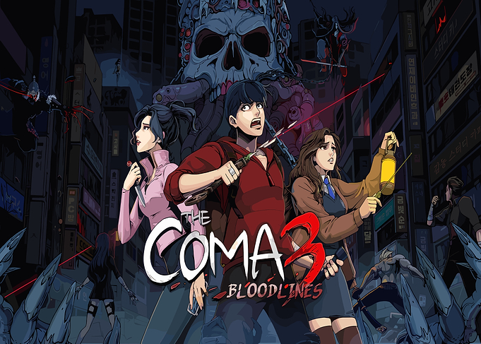 The Coma 3 Bloodlines Game Art