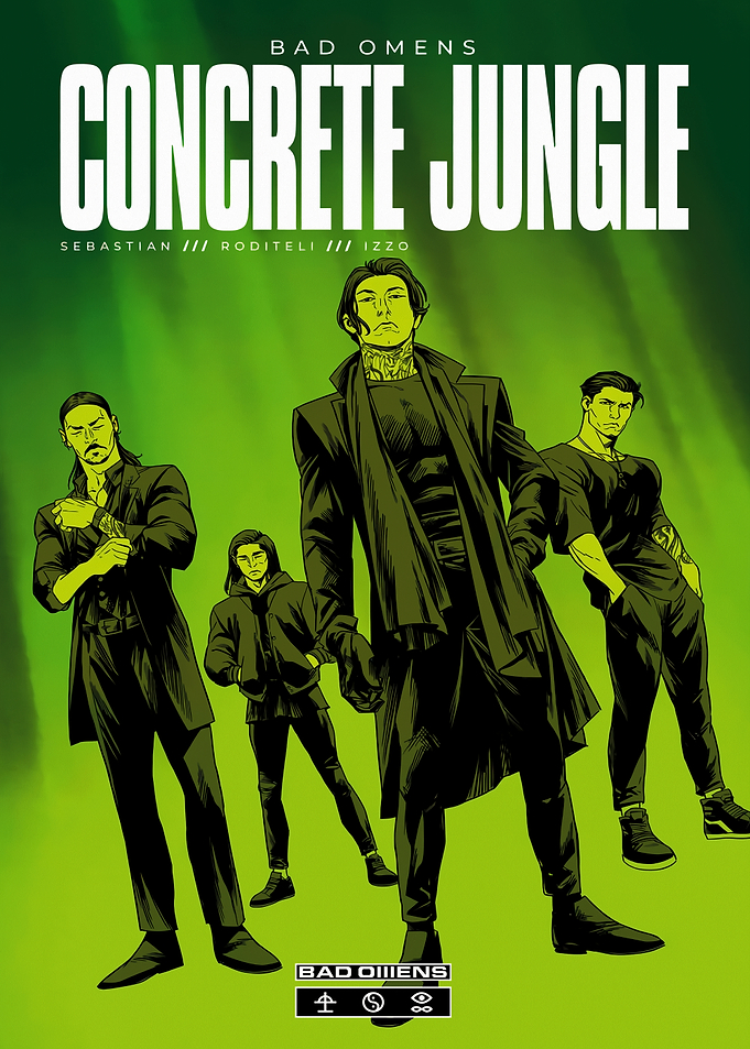 Bad Omens Concrete Jungle Comic Cover